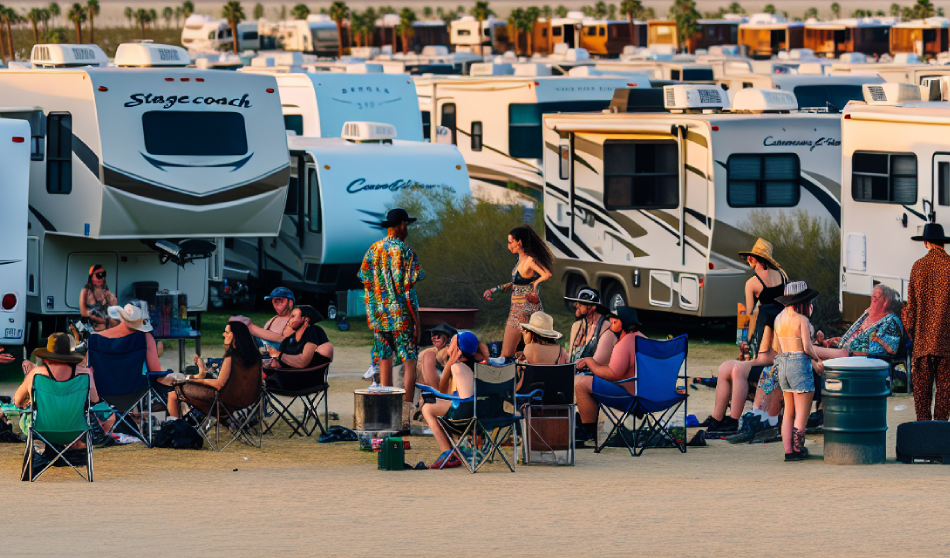 RV Camping at Marana Pumpkin Patch